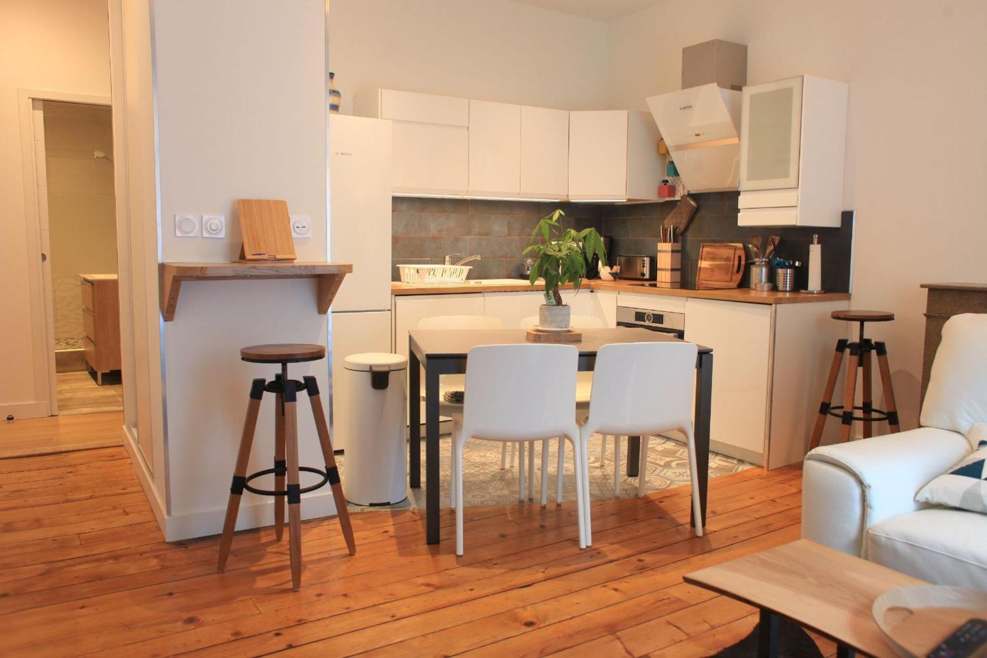Hotegam Agency, 70 Rue Thiers Championnet, Close Sncf, New & Design, 2 Bedrooms, 1 Office Гренобъл Екстериор снимка