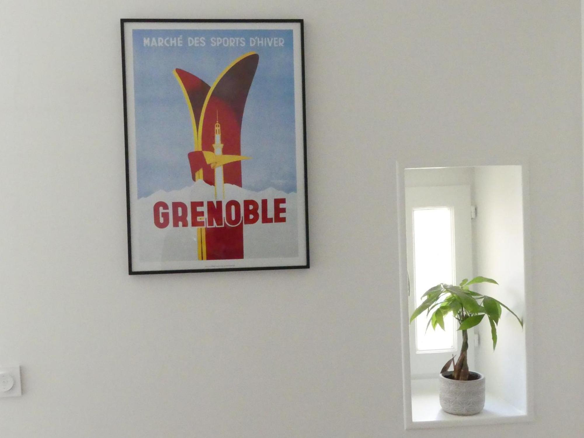 Hotegam Agency, 70 Rue Thiers Championnet, Close Sncf, New & Design, 2 Bedrooms, 1 Office Гренобъл Екстериор снимка