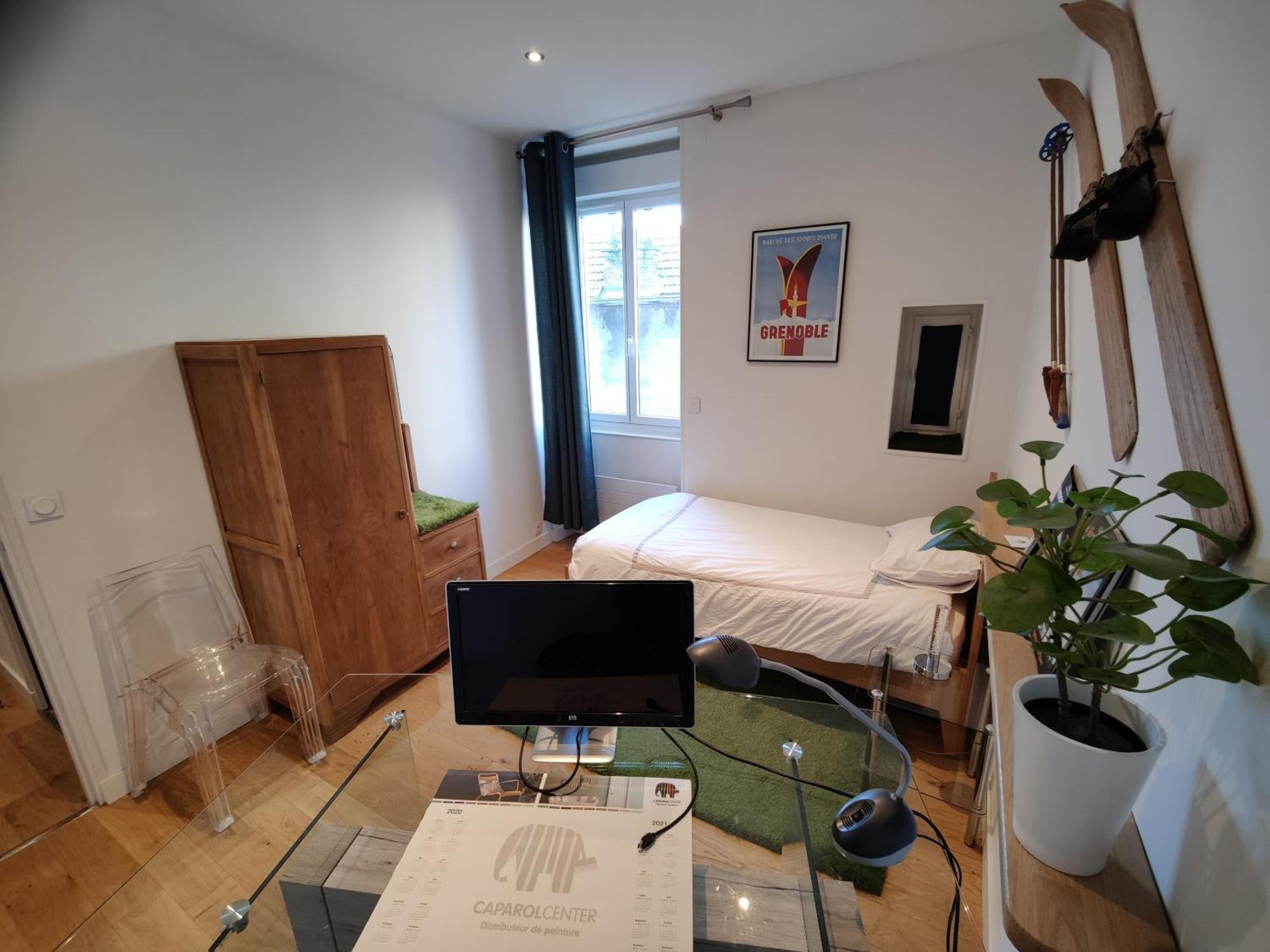 Hotegam Agency, 70 Rue Thiers Championnet, Close Sncf, New & Design, 2 Bedrooms, 1 Office Гренобъл Екстериор снимка